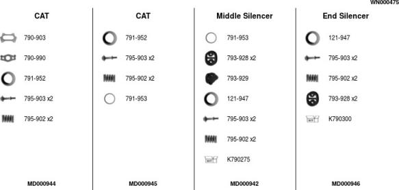 FA1 WN000475 - Система випуску ОГ autocars.com.ua