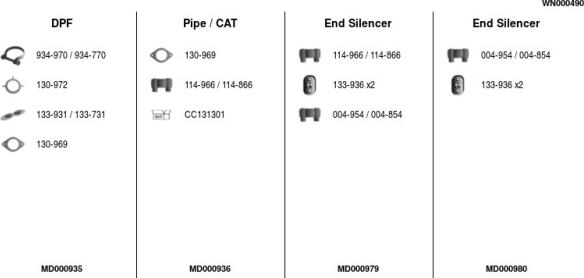 FA1 WN000490 - Система випуску ОГ autocars.com.ua