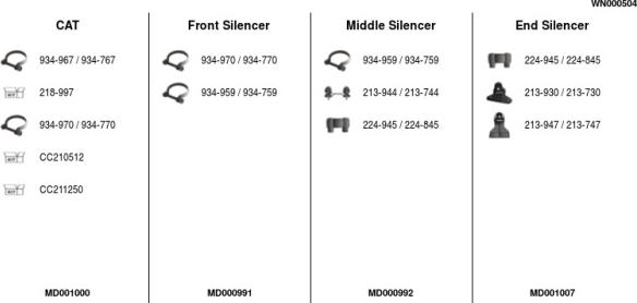 FA1 WN000504 - Система випуску ОГ autocars.com.ua