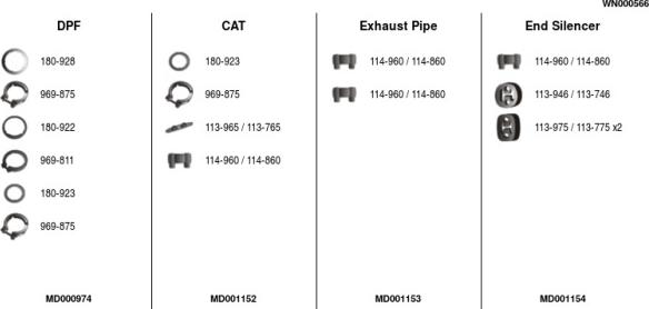 FA1 WN000566 - Система випуску ОГ autocars.com.ua