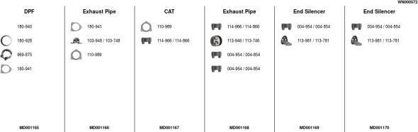 FA1 WN000572 - Система випуску ОГ autocars.com.ua