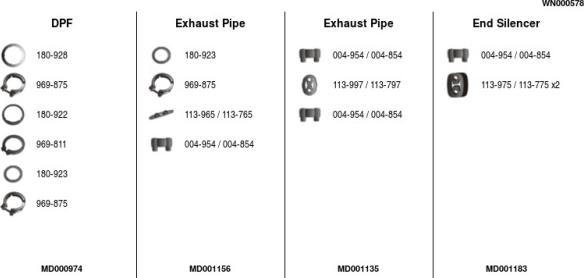 FA1 WN000578 - Система випуску ОГ autocars.com.ua