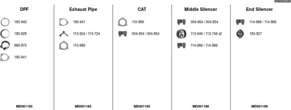 FA1 WN000580 - Система випуску ОГ autocars.com.ua