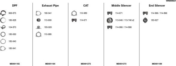 FA1 WN000621 - Система випуску ОГ autocars.com.ua