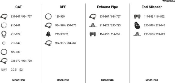 FA1 WN000655 - Система випуску ОГ autocars.com.ua