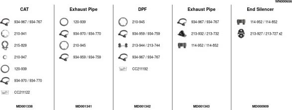 FA1 WN000656 - Система випуску ОГ autocars.com.ua