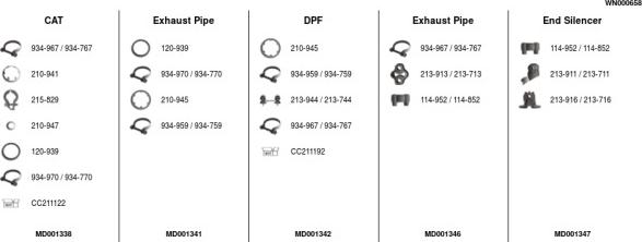 FA1 WN000658 - Система випуску ОГ autocars.com.ua