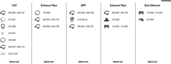 FA1 WN000660 - Система випуску ОГ autocars.com.ua