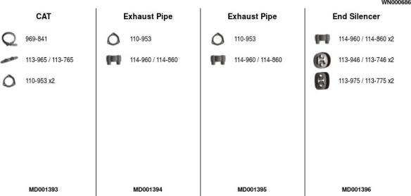 FA1 WN000686 - Система випуску ОГ autocars.com.ua