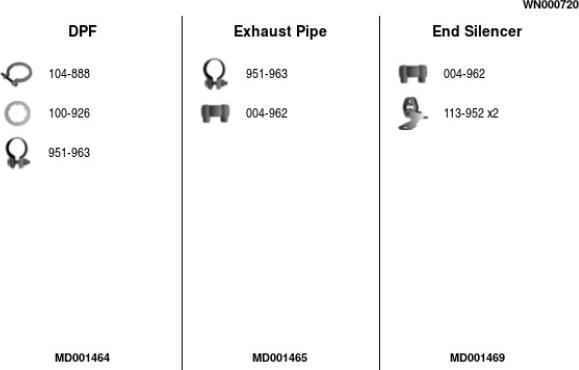 FA1 WN000720 - Система випуску ОГ autocars.com.ua