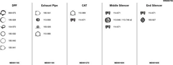 FA1 WN000795 - Система випуску ОГ autocars.com.ua