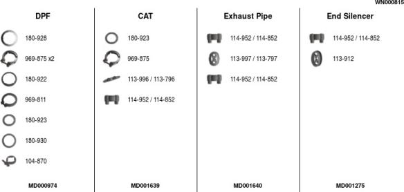 FA1 WN000815 - Система випуску ОГ autocars.com.ua