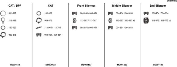 FA1 WN000816 - Система випуску ОГ autocars.com.ua