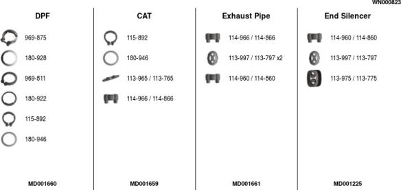 FA1 WN000823 - Система випуску ОГ autocars.com.ua