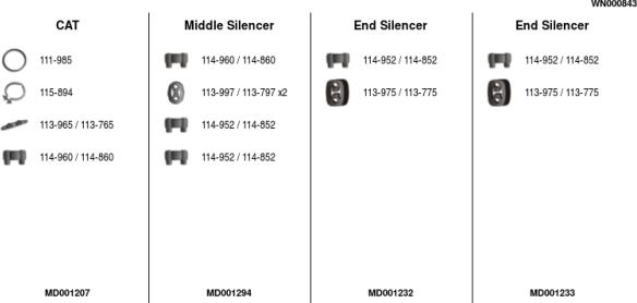 FA1 WN000843 - Система випуску ОГ autocars.com.ua