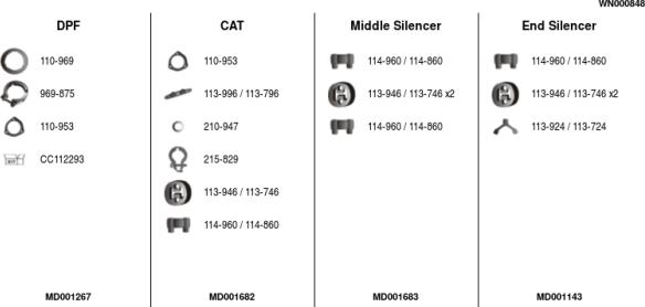 FA1 WN000848 - Система випуску ОГ autocars.com.ua