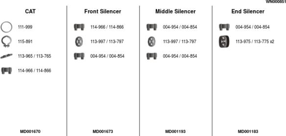 FA1 WN000851 - Система випуску ОГ autocars.com.ua