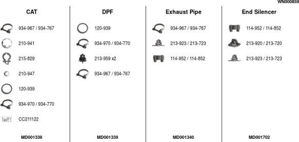 FA1 WN000859 - Система випуску ОГ autocars.com.ua