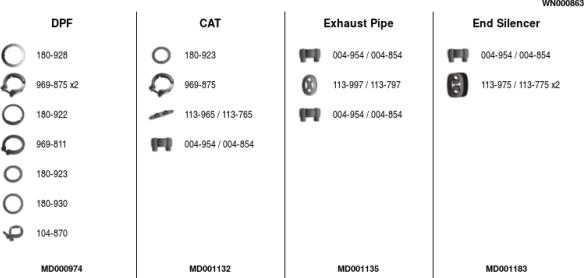 FA1 WN000863 - Система випуску ОГ autocars.com.ua