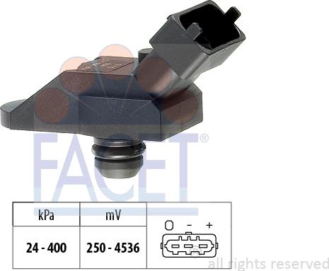 FACET 10.3115 - Датчик давления воздуха, высотный корректор autodnr.net