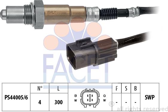 FACET 10.7511 - Лямбда-зонд autocars.com.ua