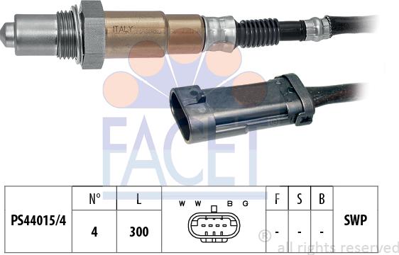 FACET 10.7715 - Лямбда-зонд autocars.com.ua