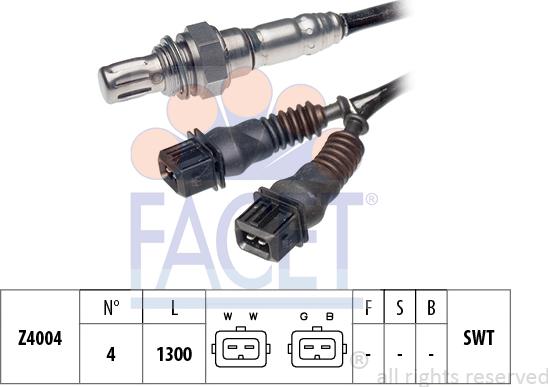 FACET 10.7716 - Лямбда-зонд autocars.com.ua