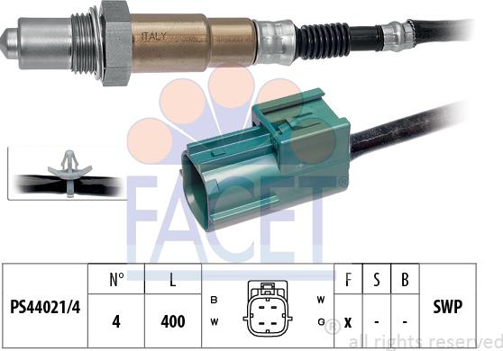 FACET 10.7759 - Лямбда-зонд autocars.com.ua