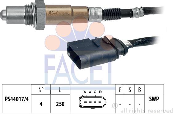 FACET 10.7920 - Лямбда-зонд autocars.com.ua