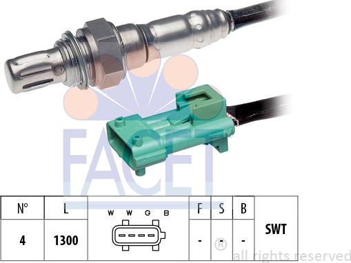 FACET 10.8069 - Лямбда-зонд autocars.com.ua