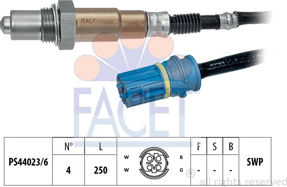 FACET 10.8080 - Лямбда-зонд autocars.com.ua