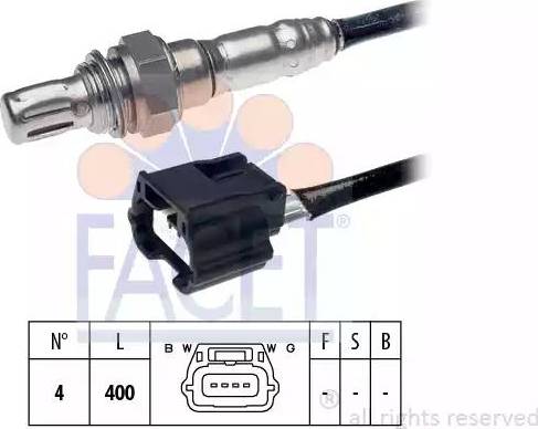 FACET 10.8179 - Лямбда-зонд autocars.com.ua