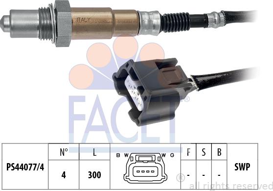 FACET 10.8200 - Лямбда-зонд autocars.com.ua