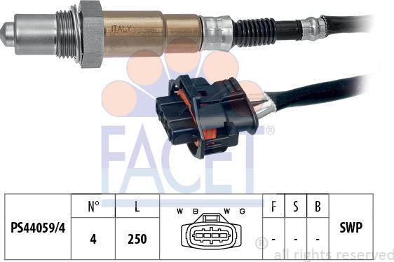 FACET 108249 - Лямбда-зонд autocars.com.ua