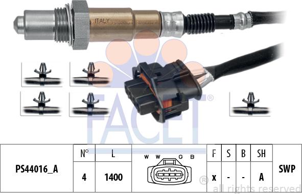 FACET 10.8370 - Лямбда-зонд autocars.com.ua