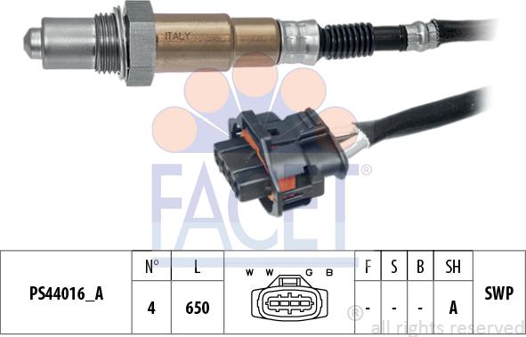 FACET 10.8377 - Лямбда-зонд autocars.com.ua