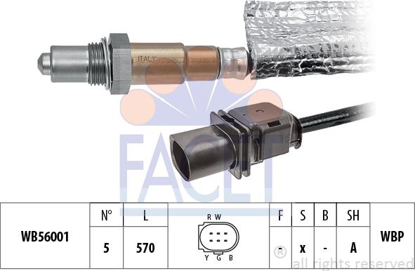 FACET 10.8411 - Лямбда-зонд autocars.com.ua