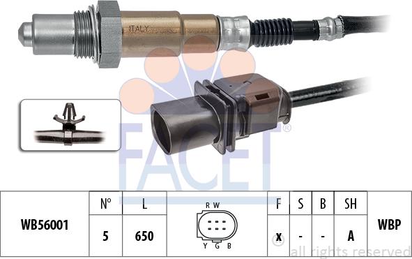 FACET 10.8417 - Лямбда-зонд, датчик кислорода autodnr.net