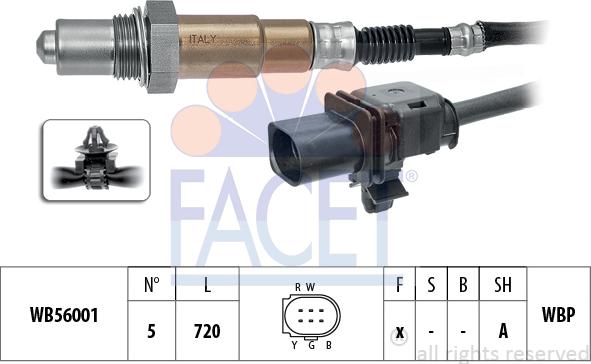 FACET 10.8424 - Лямбда-зонд autocars.com.ua