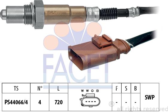 FACET 10.8536 - Лямбда-зонд autocars.com.ua