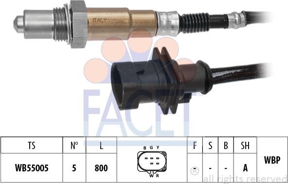 FACET 10.8568 - Лямбда-зонд autocars.com.ua