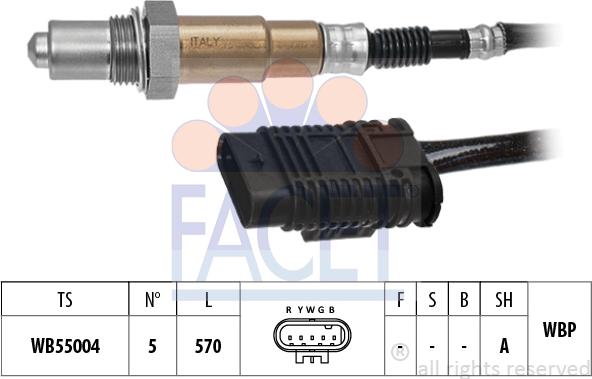 FACET 10.8571 - Лямбда-зонд autocars.com.ua