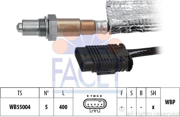 FACET 10.8572 - Лямбда-зонд autocars.com.ua