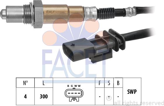 FACET 10.8576 - Лямбда-зонд autocars.com.ua