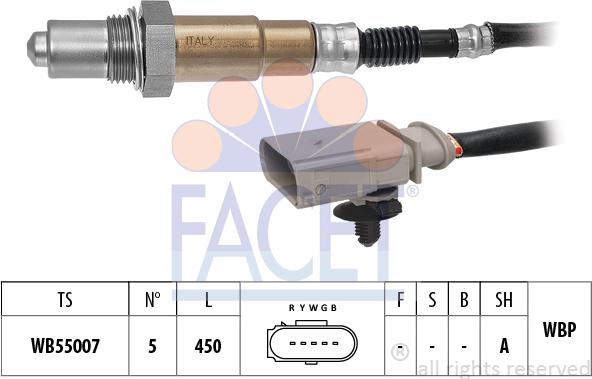 FACET 10.8577 - Лямбда-зонд autocars.com.ua