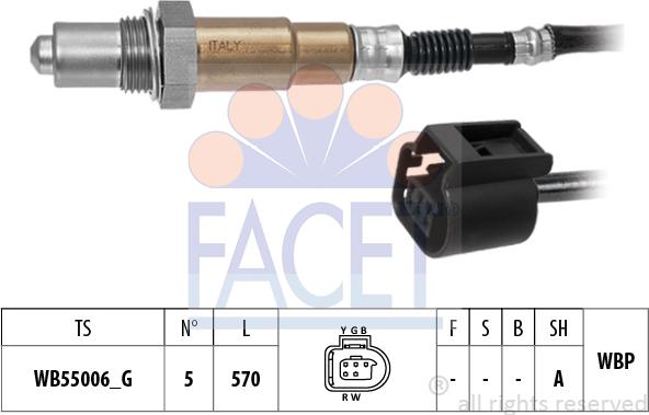 FACET 10.8578 - Лямбда-зонд autocars.com.ua