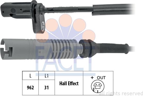 FACET 21.0193 - Датчик ABS, частота вращения колеса avtokuzovplus.com.ua