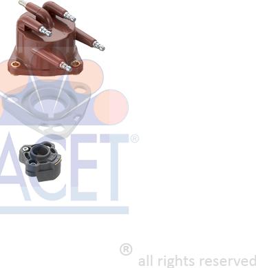 FACET 2.7678PHT - Кришка розподільника запалювання autocars.com.ua