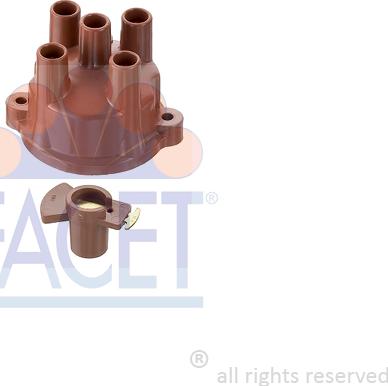 FACET 2.7691 - Кришка розподільника запалювання autocars.com.ua