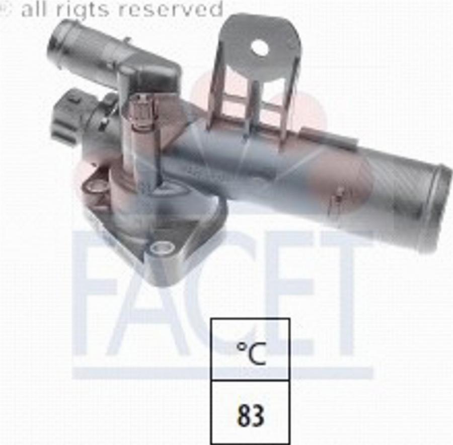 FACET 78710 - Термостат, охлаждающая жидкость avtokuzovplus.com.ua